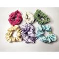 New pack of 6 scrunchies silk, velvet multi colours hair Accessories painfree. 