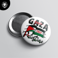 Stand With Palestine Design Round badge  2.25 Inch. 