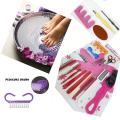 Professional Manicure & Pedicure Tool Kit 15 Piece. 