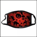 Halloween Printed Adult Mask Halloween Home Bat Spider Pumpkin Halloween Ornaments Anti-dust Protective Masque Mascarillas U2. 