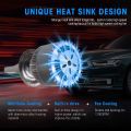 C6 H4 LED Car Headlight LED 36W 3800LM TOTAL 7600LM PAIR ,  2PCS C6 Original LED Headlight COB Car Bulbs Auto Headlamp Fog Lamp H4. 
