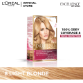 LOreal Paris Excellence Creme - 8 Light Blonde Hair Color. 