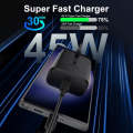 💯 Original Samsung 45W PD UK Pin PPS Super Fast GaN Charger UK Plug for GALAXY S25  S24 S23 S22 S21 Note20 Ultra A54 A73 +1M PD Type C To Type C Cable. 