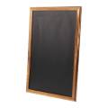 Rectangle Hanging Wooden Message Blackboard Chalkboard Wordpad Sign Kids Black Board. 