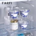 Refrigerator Storage Rack Multifunctional Fridge Organizer Shelf Space Saving Kitchen Storage Rack for Homes Stackable Refrigerator Storage. 