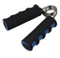 Spring Hand Grip Finger Strength Exercise Sponge Forearm Health Builder Pack of 2 - Hand Gripper - Black Blue Red. 