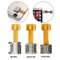 Universal TF Hybrid Sim Slot Dual SIM Card Adapter For DIY Micro SD Extender Nano Cato Android Phone All Dual SIM mobile phone. 