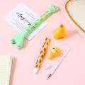 Stationery Kawaii Standing Giraffe Pen Funny Pretty Aesthetic Giraffe Gel Pen 0.38mm Creative Cute Writing Pen School Office Supply. 