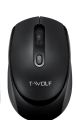 Nuos W3 2.4G Portable Wireless Mouse Ergonomic Non-Slip Roller 800/1200/1600 DPI Matte/Mirror Texture Plug and Play for PC and Laptop. 