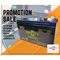 No Brand Back Up Battery 12V 7AH Rechargeable Acid Lead Battery BACKUP BATTERY's. 