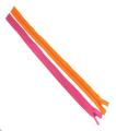 Pack of 24 - Nylon Tape Zip - Multicolor. 