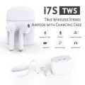 i7S TWS Bluetooth Earphone Twins Wireless Earbuds With Charging Case. 
