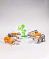 Jungle Animal Toys For Kids - Wild Zoo Toys Animal For Boys Girls - 7 & 14 Pieces Set. 