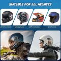 V10 Bike Helmet Bluetooth Intercom – Wireless Headset with Noise Reduction, Handsfree Calls & Music Control for Motorcycle Helmets. 