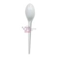 White Spoons - 6 Inch - Plastic - White Themed Party - White - Unisex - Pack Of 20. 
