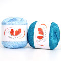50G пряжа Sequin Stitch Yarn Line Yarns Hand Crochet Threads Parnter Yarn Summer Ice Silk Mercerized Yarn 265meters. 