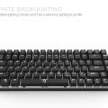 DRÈVÔ Excalibur Cherry MX Black TKL 84 Key Mechanical Gaming Keyboard Full Metal USB Wired with Suspèndèd Keycap Black. 