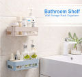 Multipurpose Kitchen Bathroom Shelf Wall Holder Storage Rack. 
