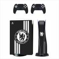 ps5 disc edition skin chelsea design with 2 controller skin (not silicone cover ) brand ranadecoration1. 