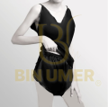 B.Umer Luxurious Satin Pajama Set for Women - Soft, Breathable, and Comfortable Halter Neck Cami Top with Side Slit, Elastic Waist Shorts, Non-Transparent Polyester Blend Fabric, Perfect for Lounging and Sleeping. 