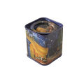 Square Tin Can Empty Cube Tin Box Storage Container kit for Tea Coffee Herb Candy Chocolate Sugar Gift and Crafts. 