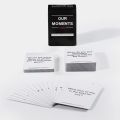 OUR MOMENTS Couples: 100 Conversation Starters for Great Relationships - Fun Conversation Cards Game for Couples. 