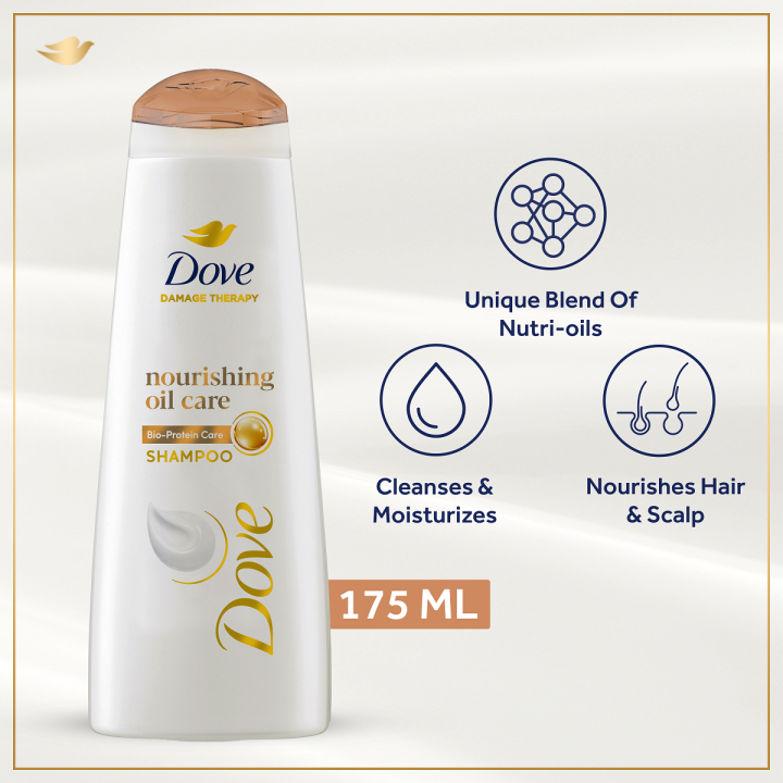 Dove Nourishing Oil Care Shampoo 175ML