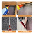 18 Piece Stainless Steel Silicone Caulking Nozzle Applicator Finishing Tip Tool with Accessory Base and Protective Cover. 