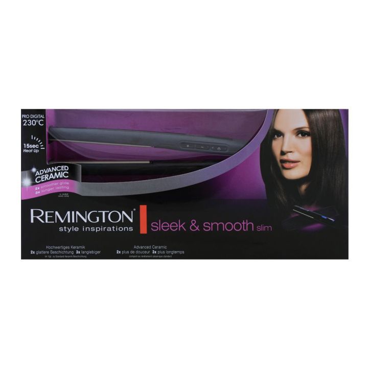 Remington S5500 Hair Straightener Digital 230 C15 Sec Heat Up