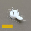 10pcs nailless wall hanging hook with nails arch Fastner wall mount hanger. 