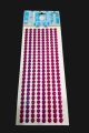 216 Beads Stickers Sheet Golden Silver Red Green Size : 8 mm. 