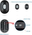 KERUI Extra Add-On PIR Motion Sensor for DW9 Driveway Alarm Wireless Weatherproof IPV4 Outdoor Black (Motion Sensor-White). 