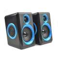 FT-165 Prime USB Speakers - Wired Speaker for Computer and Laptops and Mobiles - Small Speakers - Prime FT 165 USB Multimedia Bass Speakers Sub Woofer Speaker. 