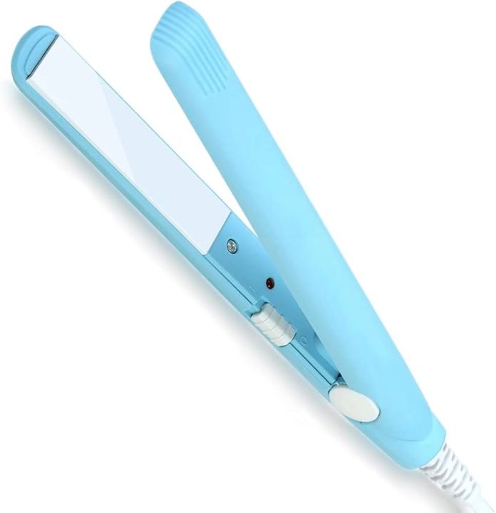 Travel Mini Hair Flat Iron Ceramic Plate Hair Straightener
