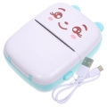 KGC-Mini Printer, Portable Photo Printing, Portable Handheld Printer, Wireless children printer, pocket size mini printer, Android IOS Fit for Adhesive Label Thermal Papers.. 