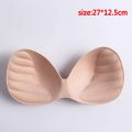 Swimsuit Padding Inserts Women Clothes Accessories Foam Triangle Sponge Pads Chest Cups Breast Bra Chest Pad Bikini Padded. 