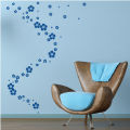 40 x Flower Wall Stickers Vinyl Art Wall Decals Wall Sticker. 