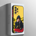 alaxy Singer Billie-Eilish For Samsung GA15 A05 A54 A34 A24 A73 A53 A23 A52 A71 A51 Matte Translucent Hard Phone Case. 