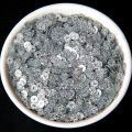 3mm 4mm 6mm  Champagne Glitter Sequins Silver Black Flat Round Loose Sequin for DIY Garments Sewing Accessories 30 grams. 