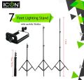 7 Feet Foot Tripod Aluminum Light Stand Used with Reflectors, Soft Boxes, Lights, Umbrellas, Backgrounds, DSLR. 