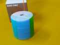 Rubiks Cube Cylinder-with Star Shape up side- A Challenging Clinder Cube With All New Attractive Colour "Frosted Inside" Sleek Design Light weight 88 Gm Smooth Turning. 