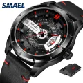 【ETOP】Sport Mens Watches Top Brand Luxury Quartz Watch Men Fashion Steel Waterproof SL-9011 leather Watch MEN Relogio Masculino. 