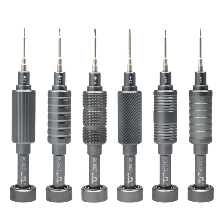 High Hardness Screwdriver Kit Convex Cross Pentalobe Plum Blossom 0.8 1.2 1.5 2.5 T1 T2 Y0.6 For Phone Watch Tablet Repair Tool Lonni