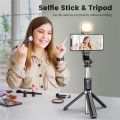 Original 4 in 1 Wireless Selfie Stick Come Vlogging Kit | Tripod (WITH LED LIGHT) Selfie Light Mobile Holder With Fill Light Shutter Remote Control For IOS Android | For Tiktok Vlogging Photography Live Streaming Cooking Videos Pod Cast & Sketchi. 