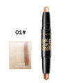 BIOAQUA Double Head 3D CONCEALER HIGHLIGHTER CONTOURING FACE 101 ETUDE HOUSE PLAY EYE FACE CONCEALER BQY15325. 