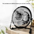 【HOT】 USB Small Fan 4-Inch Mini Small Electric Fan Small Mute Home Office Student Dormitory Bed Bedside Desktop Mini Air Fan Cooler. 