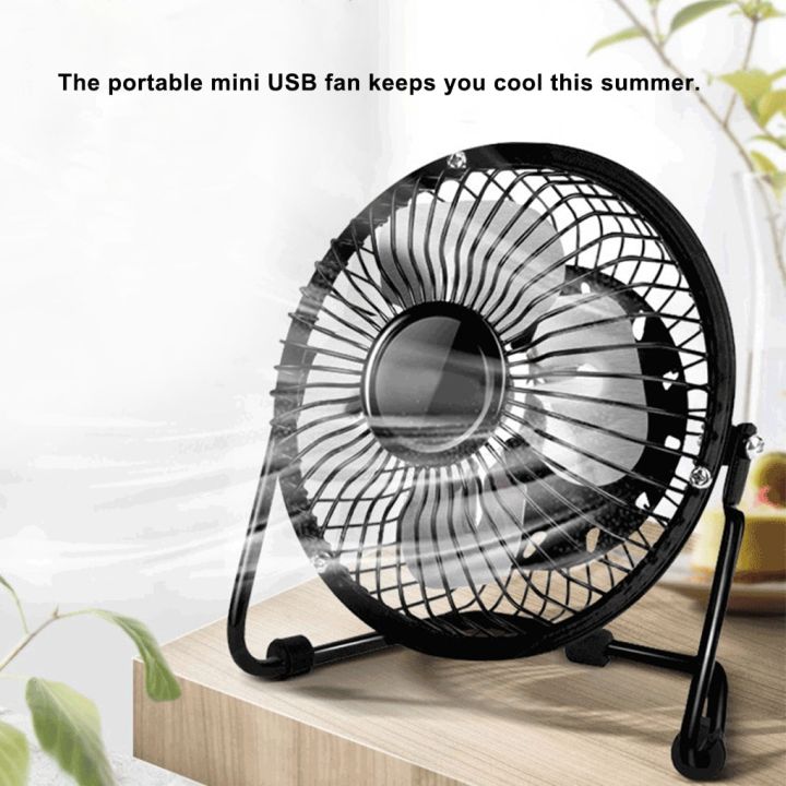 %E3%80%90HOT%E3%80%91%20USB%20Small%20Fan%204-Inch%20Mini%20Small%20Electric%20Fan%20Small%20Mute%20Home%20Office%20Student%20Dormitory%20Bed%20Bedside%20Desktop%20Mini%20Air%20Fan%20Cooler%20-%20Image%202