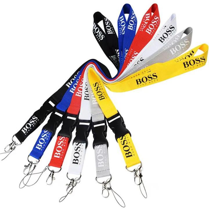 Wholesale all kinds of sports brand LOGO mobile phone lanyard lanyard keychain sling show neck strap