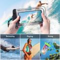 Underwater Waterproof Rainproof Mobile Case PVC Bag Transparent Touch Screen Premium Cell Phone Pouch Cover For Travel Hiking Rainy Season Monsoon. 