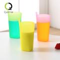 Quorrae Kids Cup Translucent Infant Baby Sip Cup with Built in Straw Mug. 